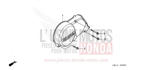 LEFT CRANKCASE COVER XR50R2 de 2002